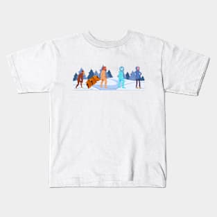 Evolution Meme Kids T-Shirt